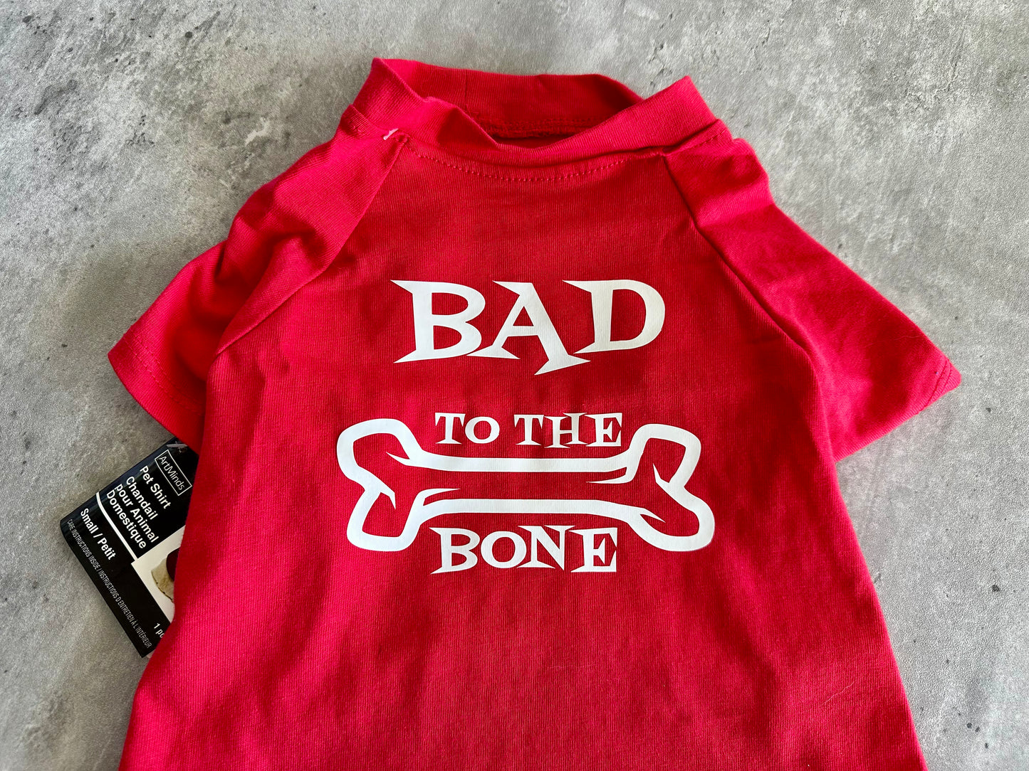 SALE Bad to the bone T-shirts ( sizing in description)