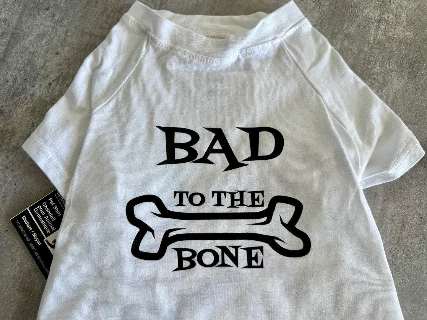 SALE Bad to the bone T-shirts ( sizing in description)