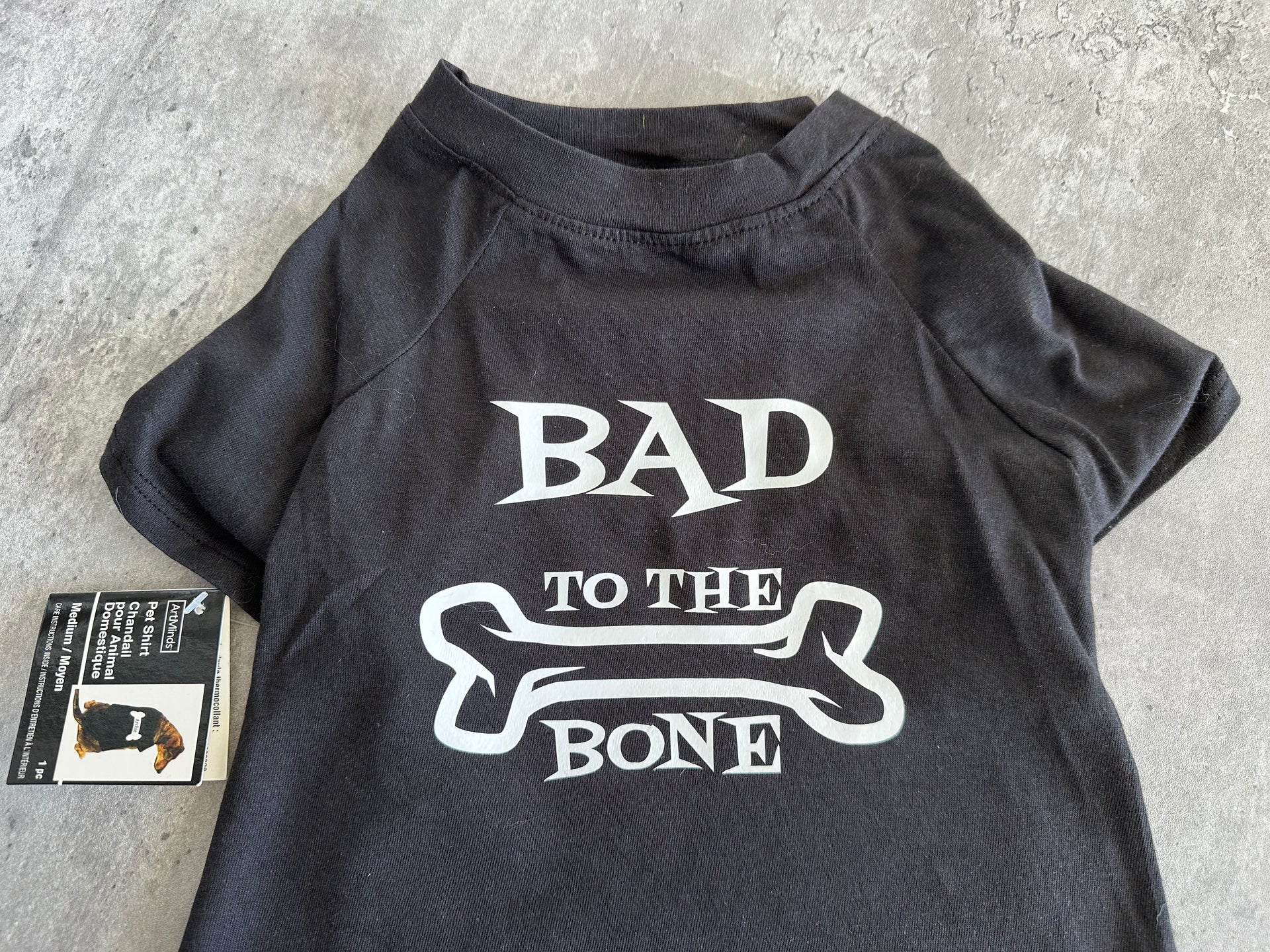 SALE Bad to the bone T-shirts ( sizing in description) – BARKINDAZZLE