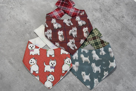 Westie Bandanas